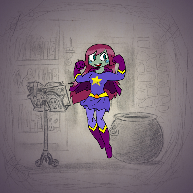 Angale Magic Lessons Angela's Magic Lesson - Super by Mr-DNA on DeviantArt