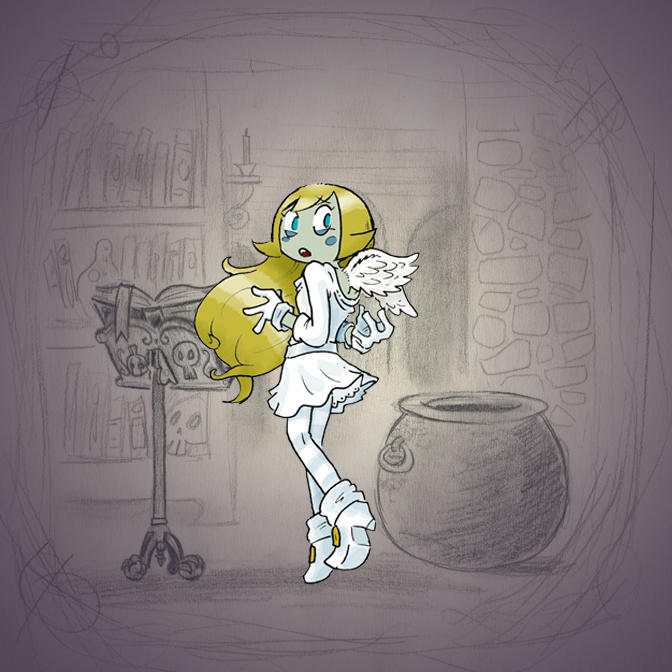 Angale Magic Lessons Angela's Magic Lesson - Namesake by Mr-DNA on DeviantArt