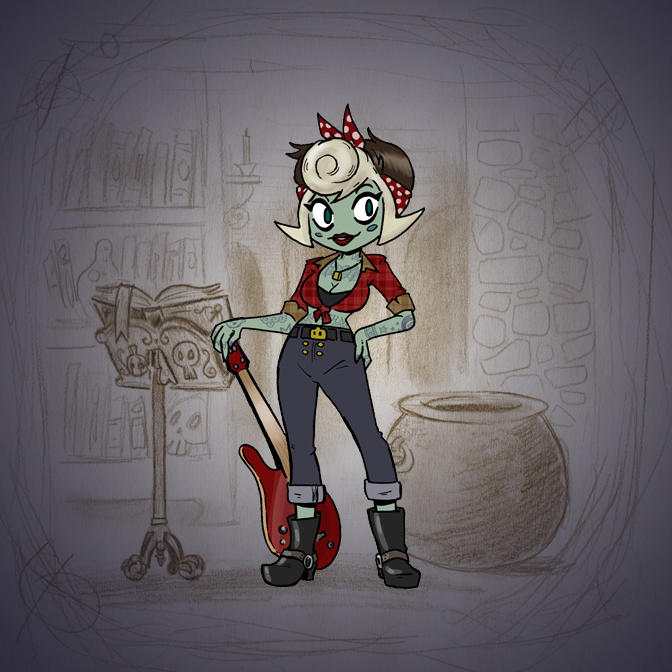 Angale Magic Lessons Angela's Magic Lesson - Witchabilly by Mr-DNA on DeviantArt
