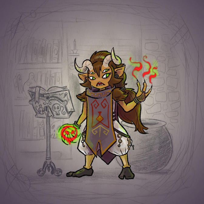 Lesson Mage Angela's Magic Lesson - Demon Mage by Mr-DNA on DeviantArt