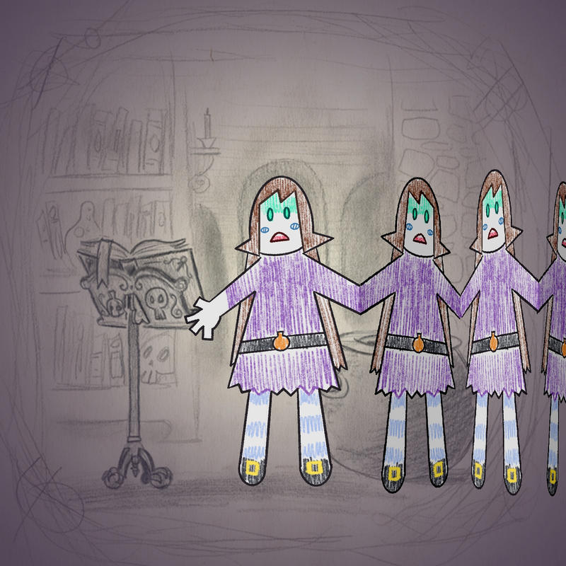 Angale Magic Lessons Angela's Magic Lesson - Paper Doll(s) by Mr-DNA on DeviantArt
