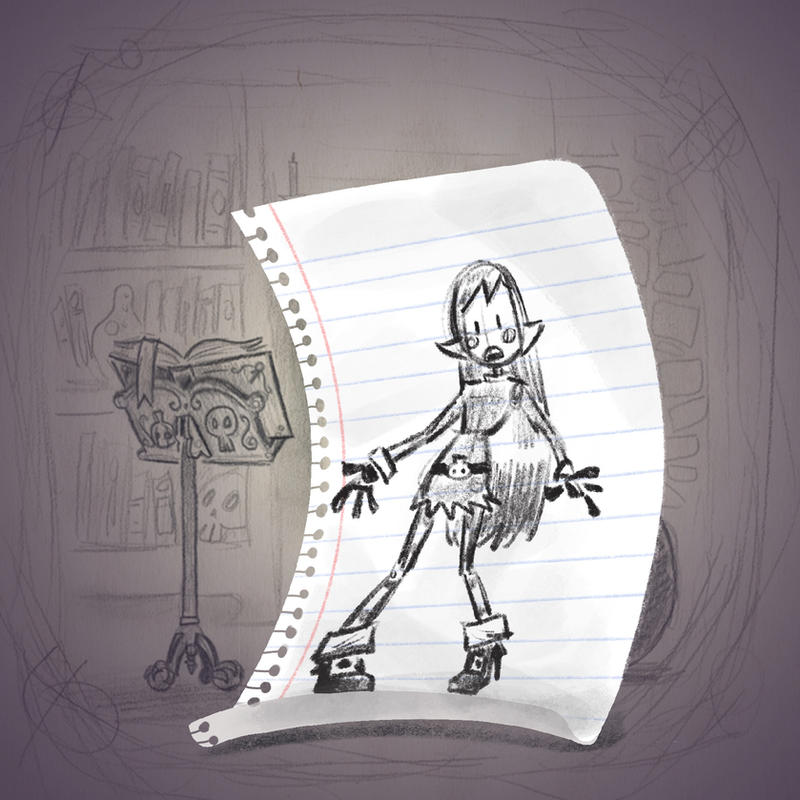 Angale Magic Lessons Angela's Magic Lesson - Doodle by Mr-DNA on DeviantArt