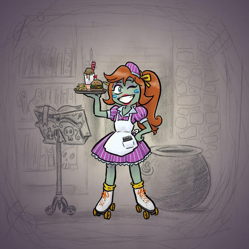 Angale Magic Lessons Angela's Magic Lesson - Order Up by Mr-DNA on DeviantArt