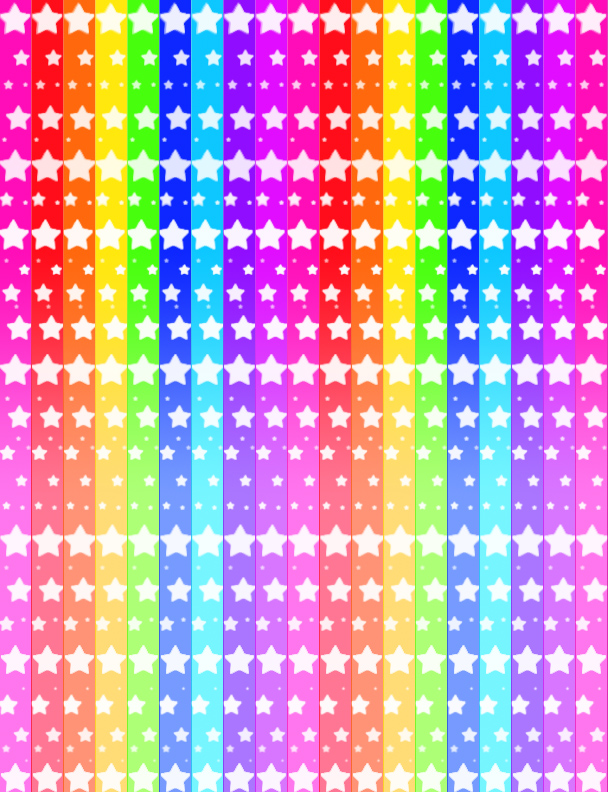 Rainbow Star Paper