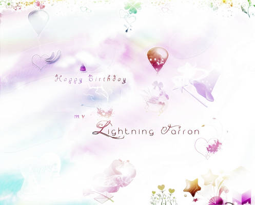 Happy Birthday Lightning :3