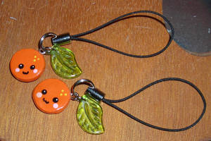 ORanGe ClaY LaNYards