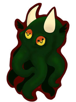 Chthulu sticker