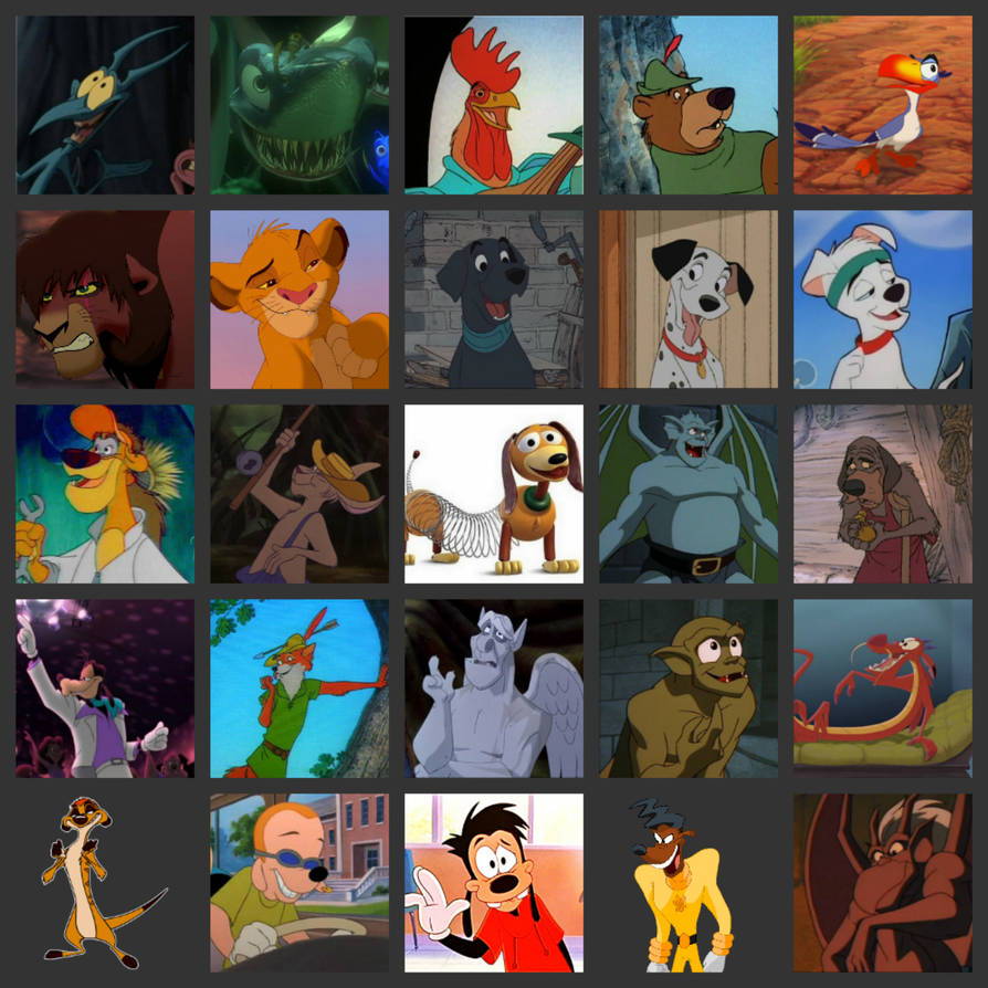 Top Animation Characters Top 100 Animated Characters Part 1 by CybotheHyena on DeviantArt