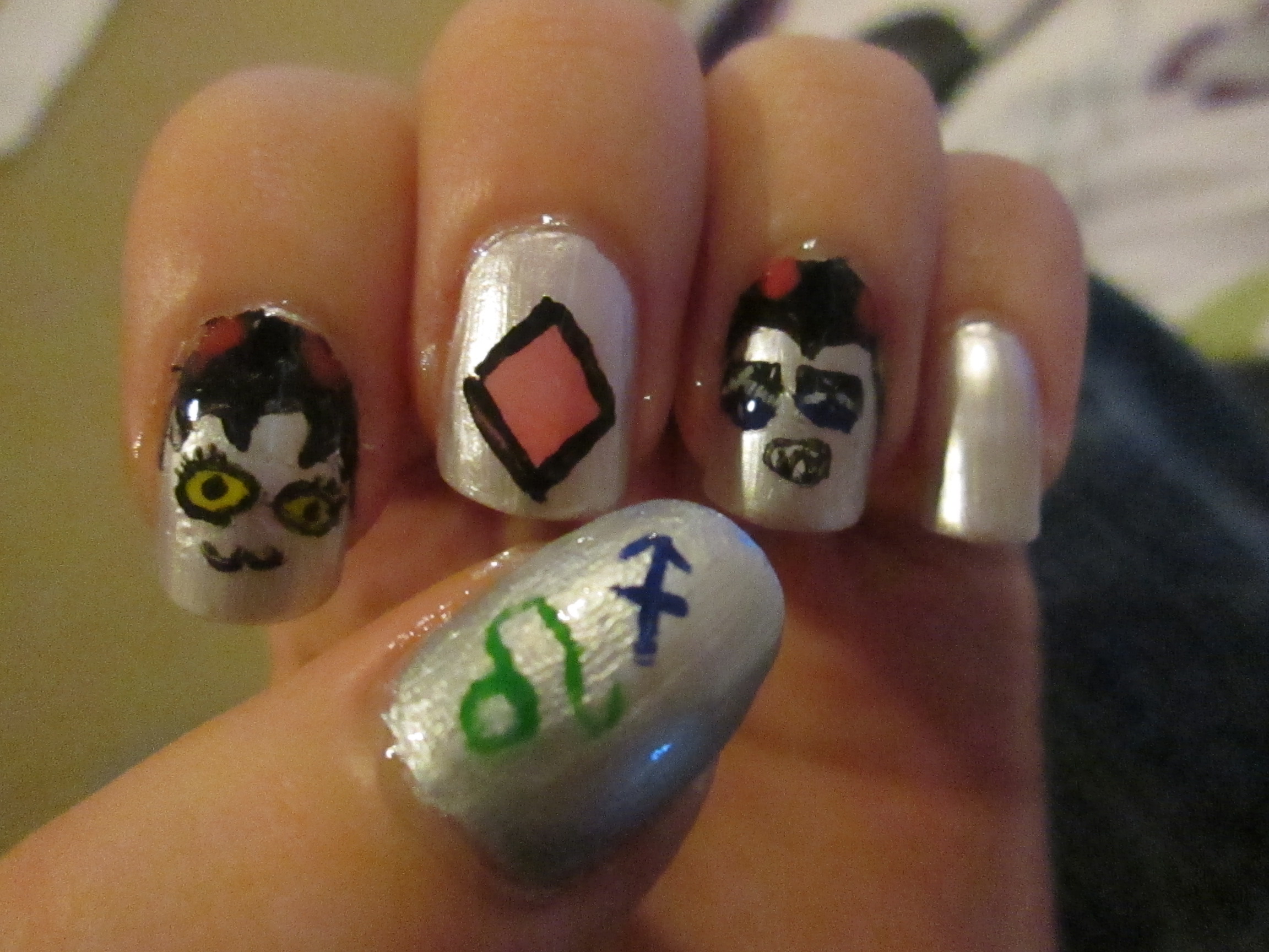 Nepeta and Equius Moirail Nails