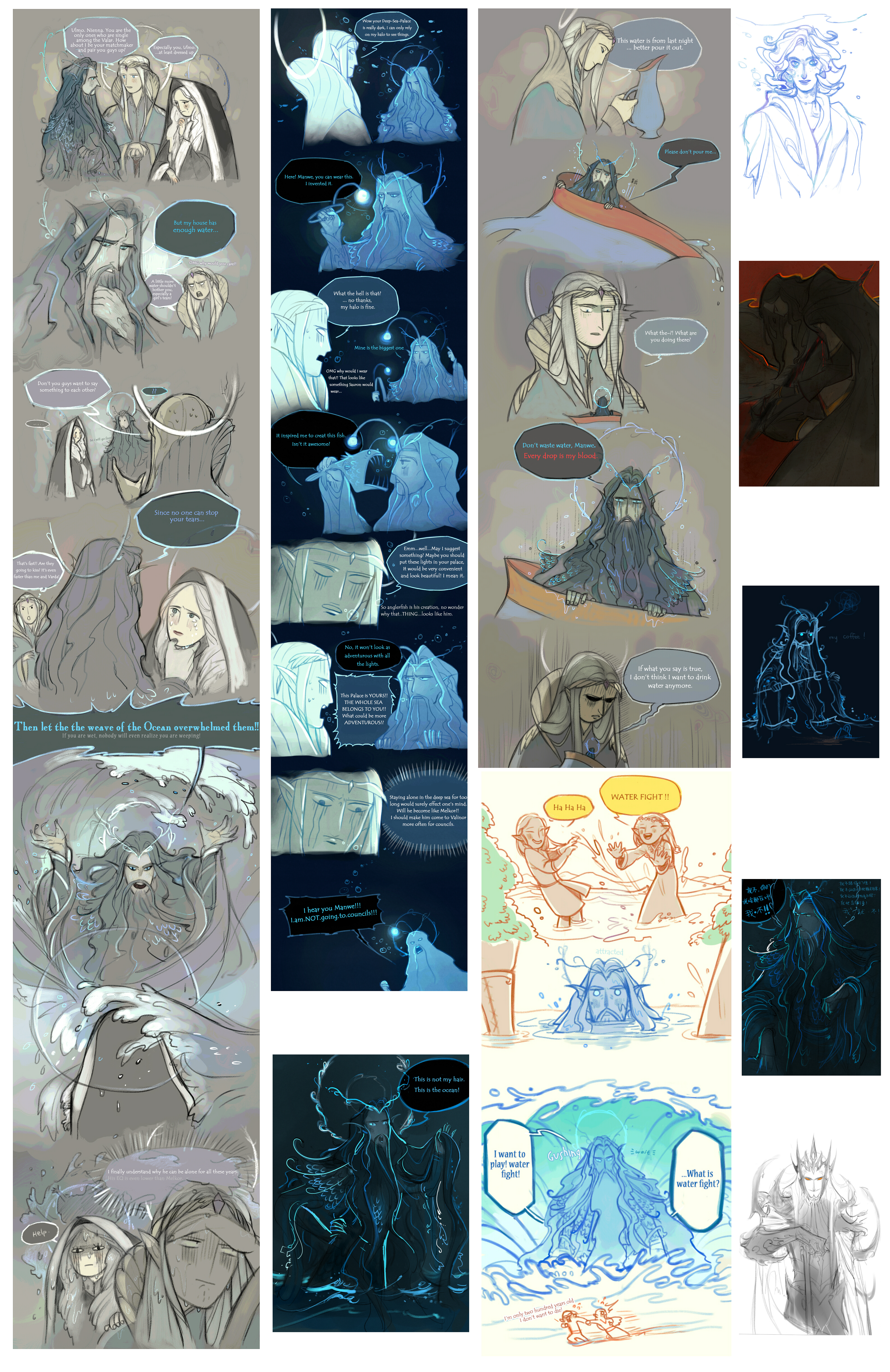 [silmarillion]comics and sketch