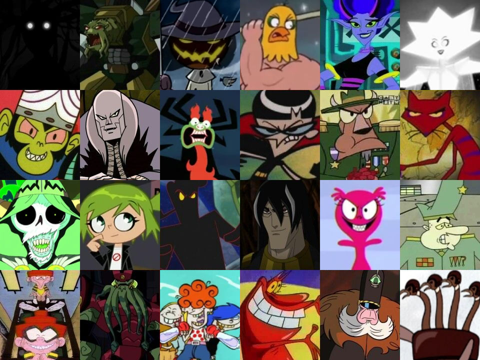 Villans Ril Cartoon Network Villains 2.0 by Bolinha644 on DeviantArt