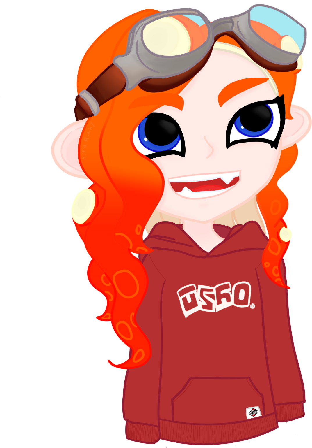 Octo Me With Pilot Goggles by KiraRuby on DeviantArt Octo Me With Pilot Goggles by KiraRuby on DeviantArt