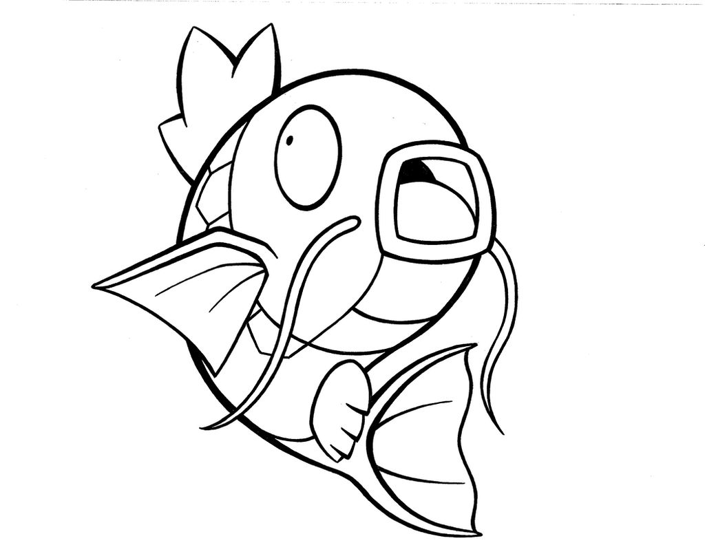 Pokemon Drawing Magikarp  Prismacolor Pencil Galaxy 