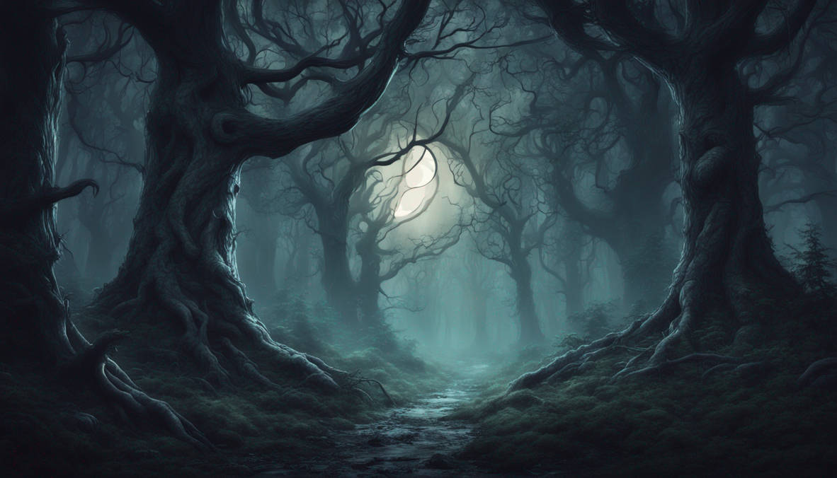 Foreboding Forest 1 by PhineasPhule on DeviantArt