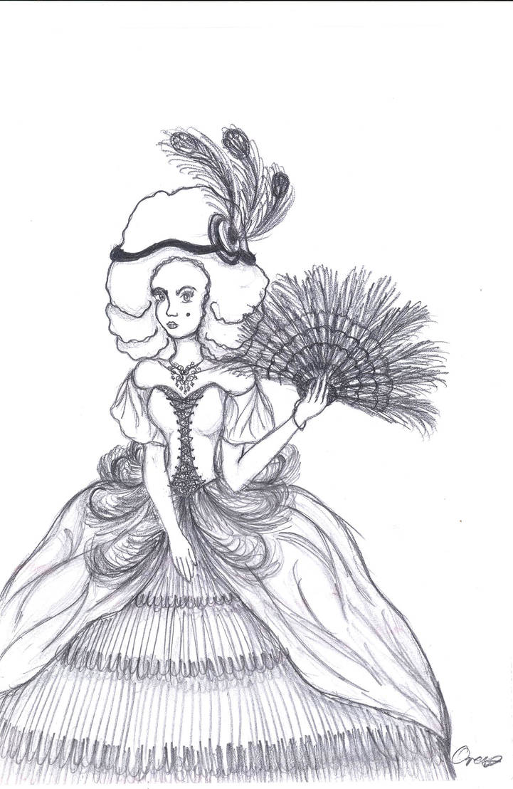 Rococo Sketch by Lolly-von-Tundemon on DeviantArt