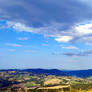 Panorama from Mountain San Vicino