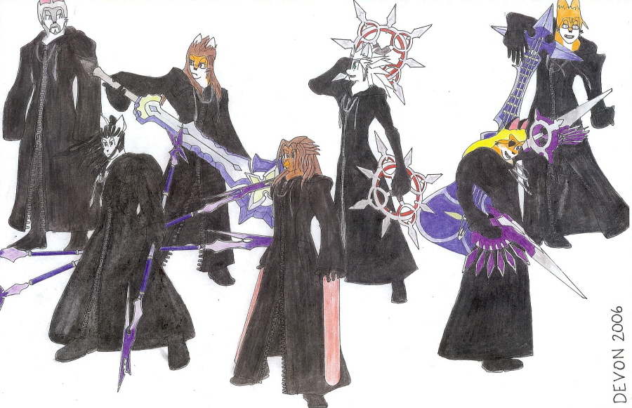 Organization XIII Members