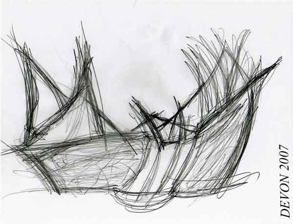 Simple Rough Art Style Rough Sketch by devonn on DeviantArt
