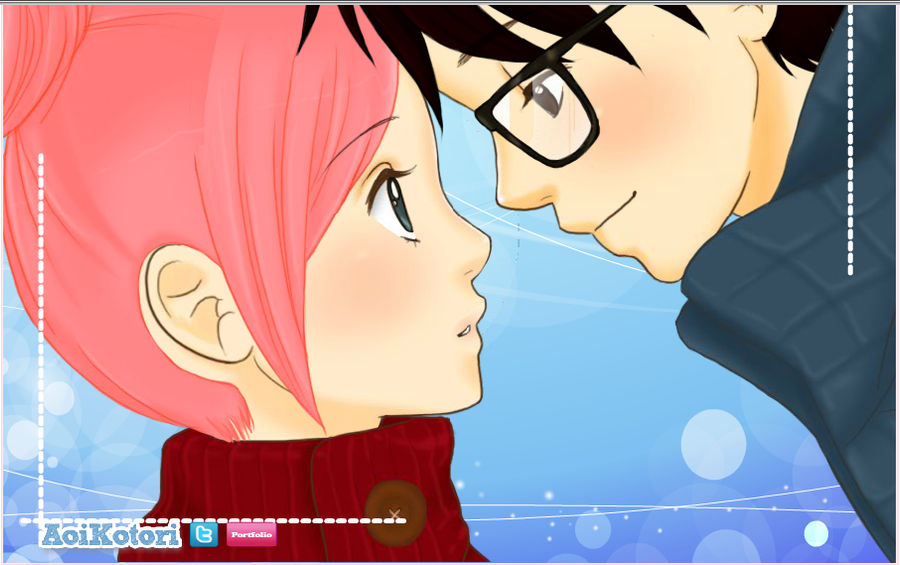 Emotional moment between Mia and Alex in the story