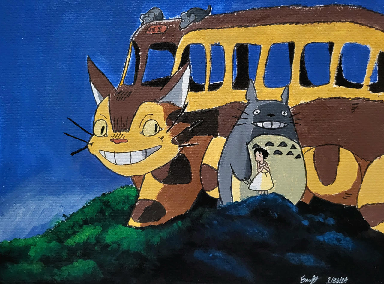 Cat Bus Rave Catbus and Totoro by jgdjfxjrz on DeviantArt