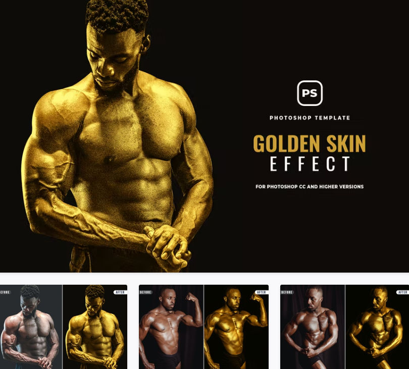 Golden Skin Performance Golden Skin Effect Photoshop by MelanieJohnson98 on DeviantArt
