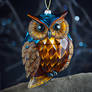 November Owl Ornament