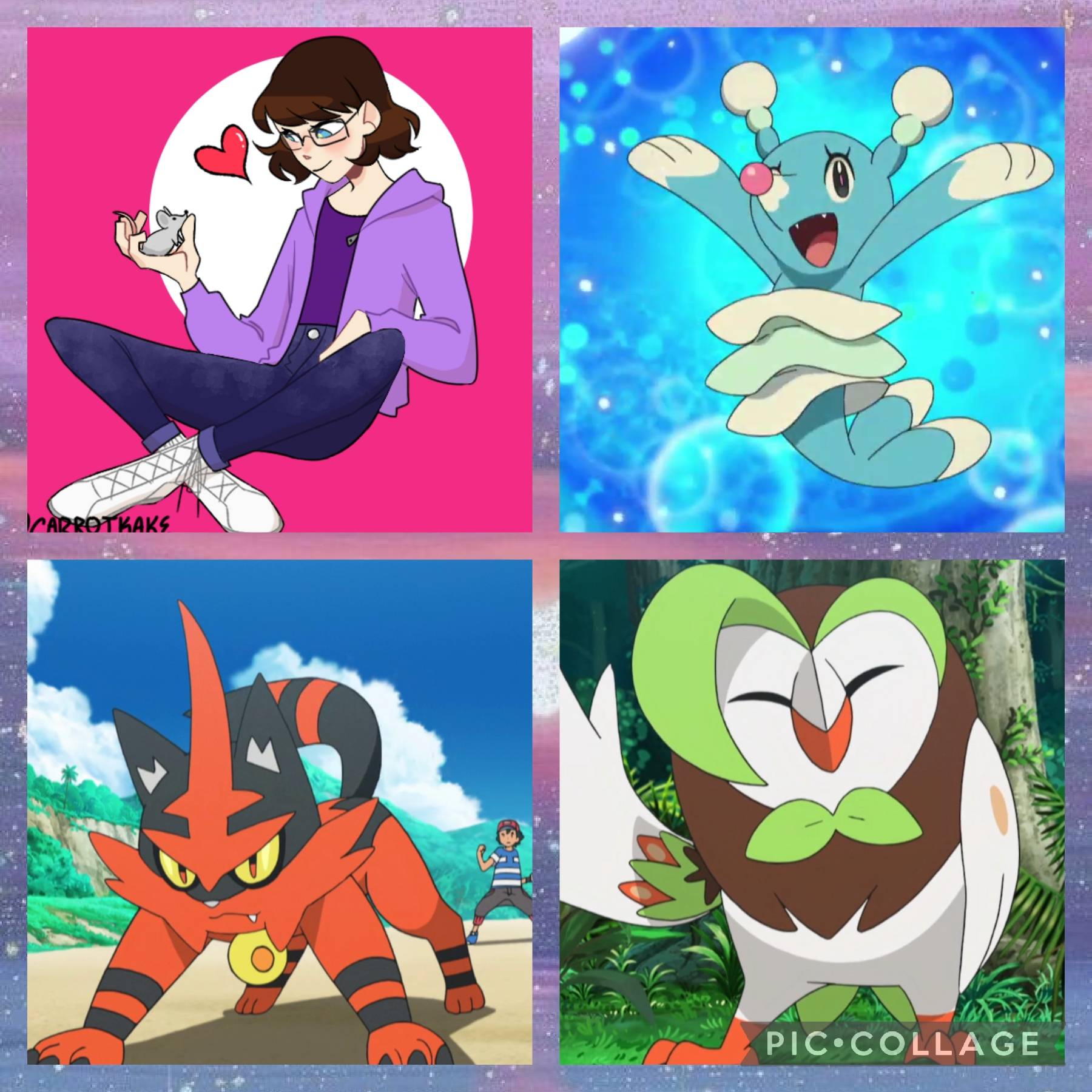 Middle Form Me with the Alolan Starters (Middle Forms) by MagicPuss380 on DeviantArt