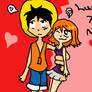 Luffy x Nami :3