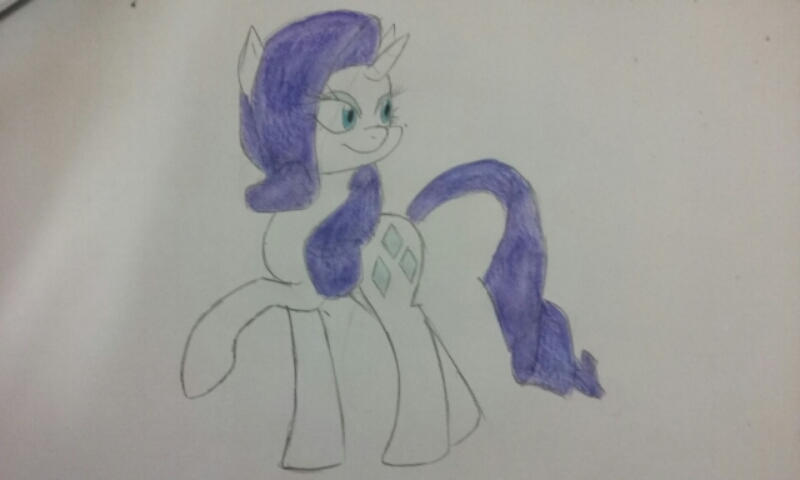 Rarity by SpazzmaticaPootis on DeviantArt