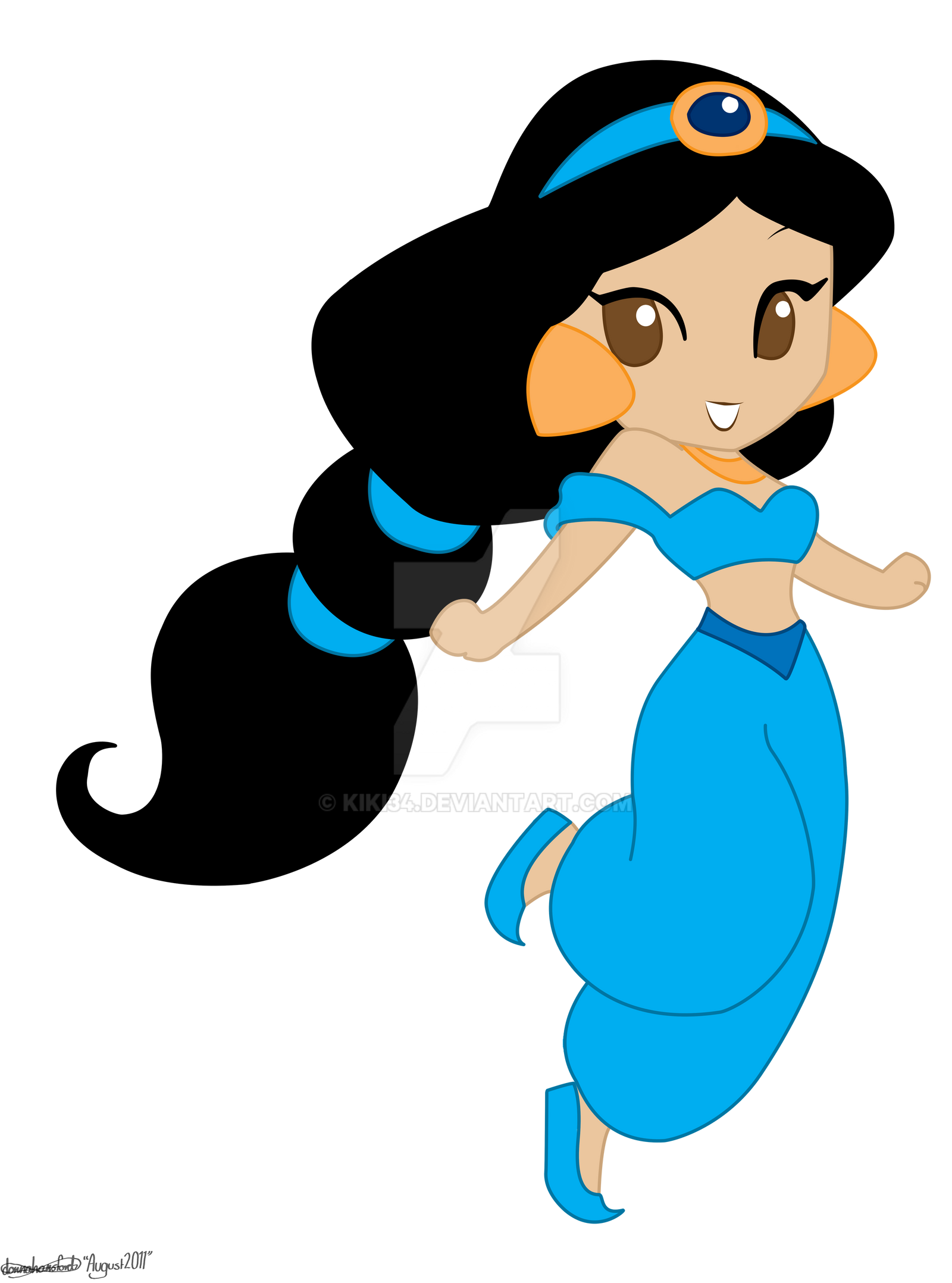 Disney Princess: Jasmine by kiki34 on DeviantArt