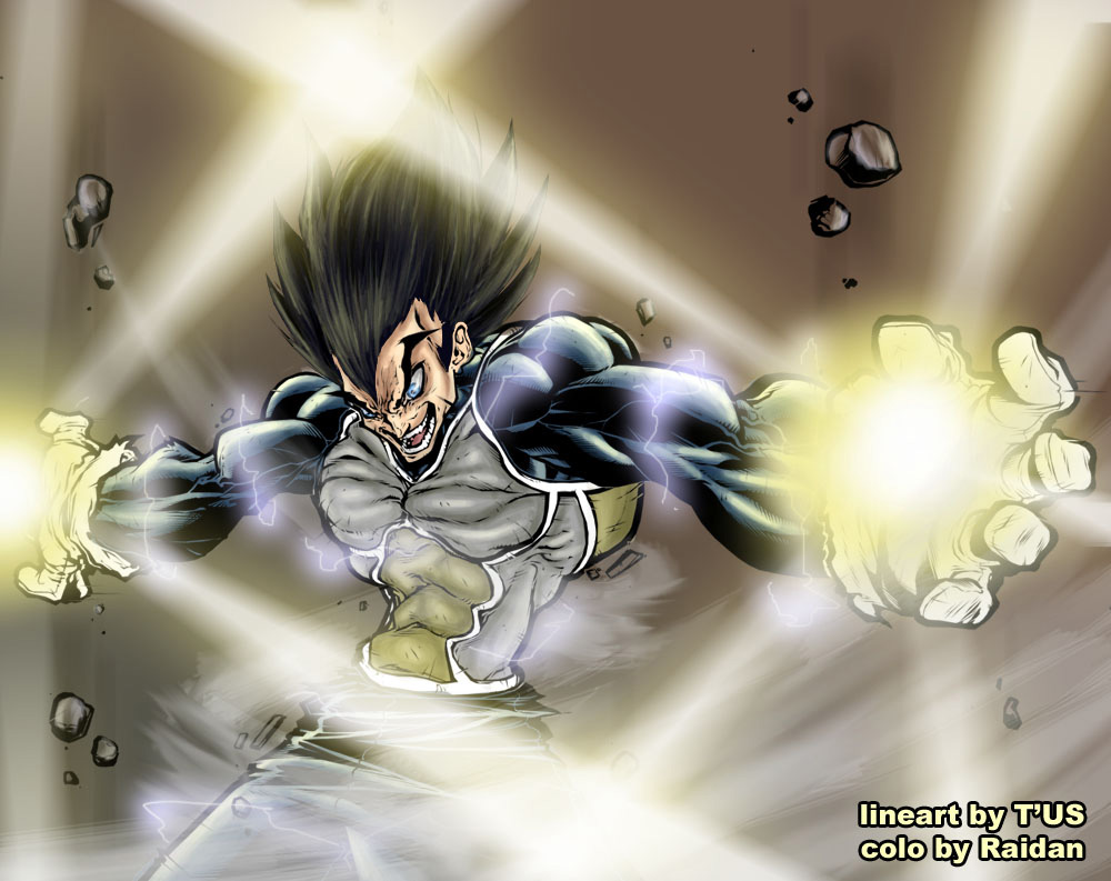 Vegeta Final Flash Lamp