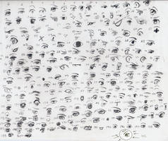 200 anime manga eyes