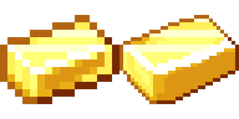 Butter Minecraft Ingot 480, 960 Gold Ingot/Butter | Custom Minecraft by GamingFox123 on DeviantArt