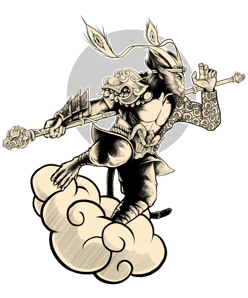 Sun Wukong the Monkey King by glukowze on DeviantArt