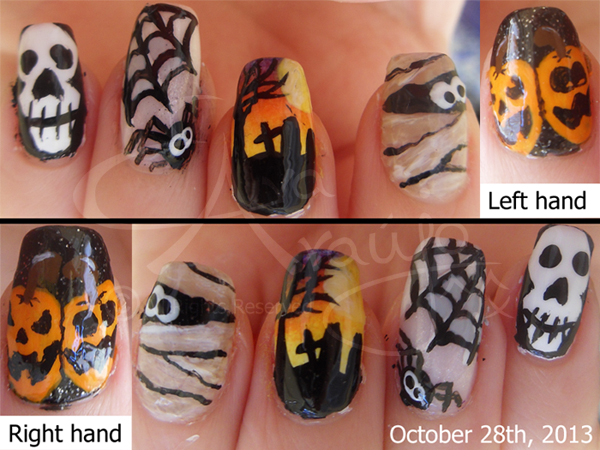 Halloween Nails 2013