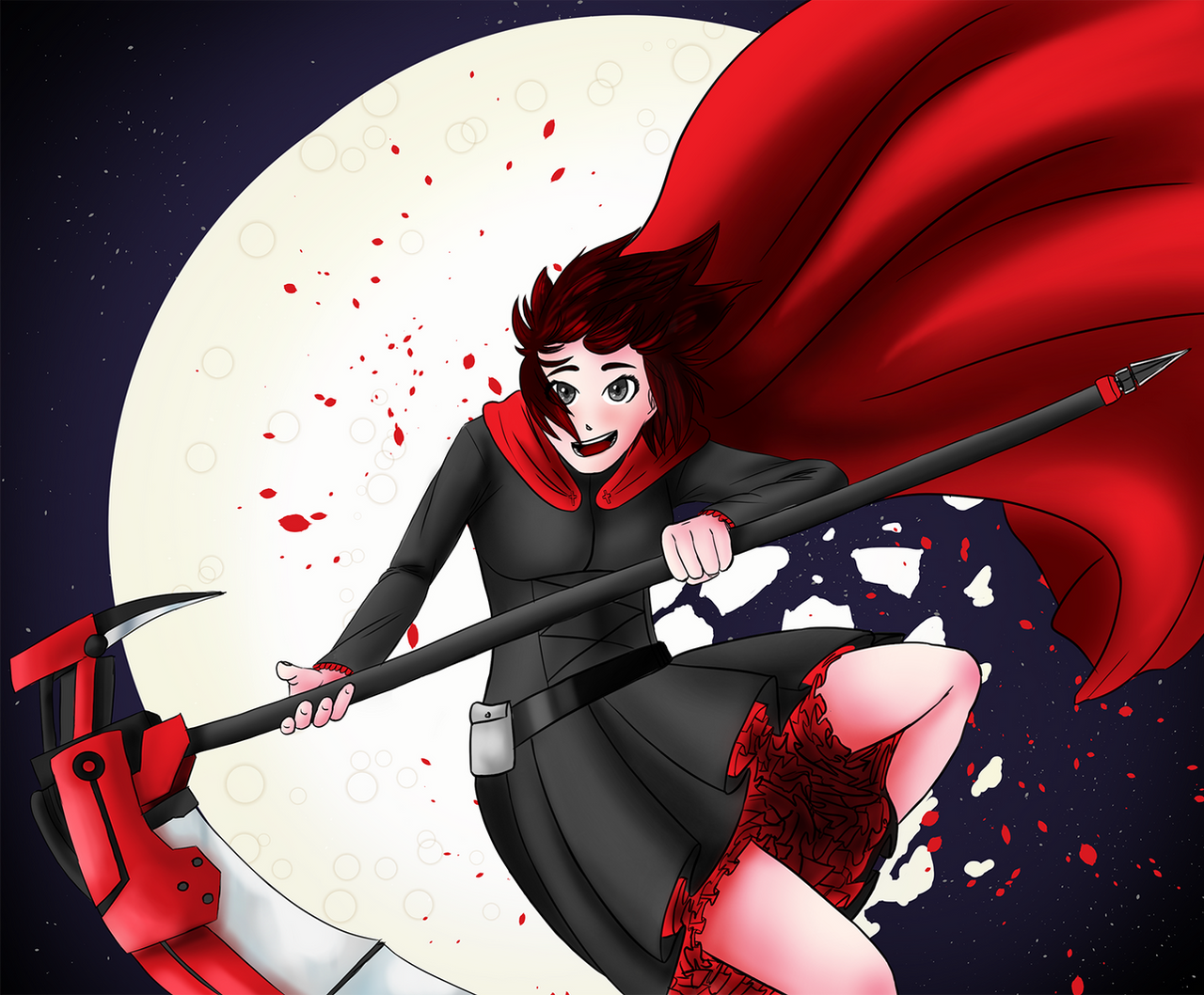 Ruby Moon Setting Ruby Moon by Derrem on DeviantArt