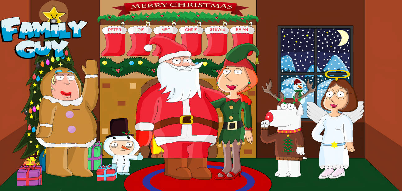 Merry Christmas on Family Guy by Hazlamglorius on DeviantArt
