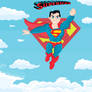 Superman into the Sky