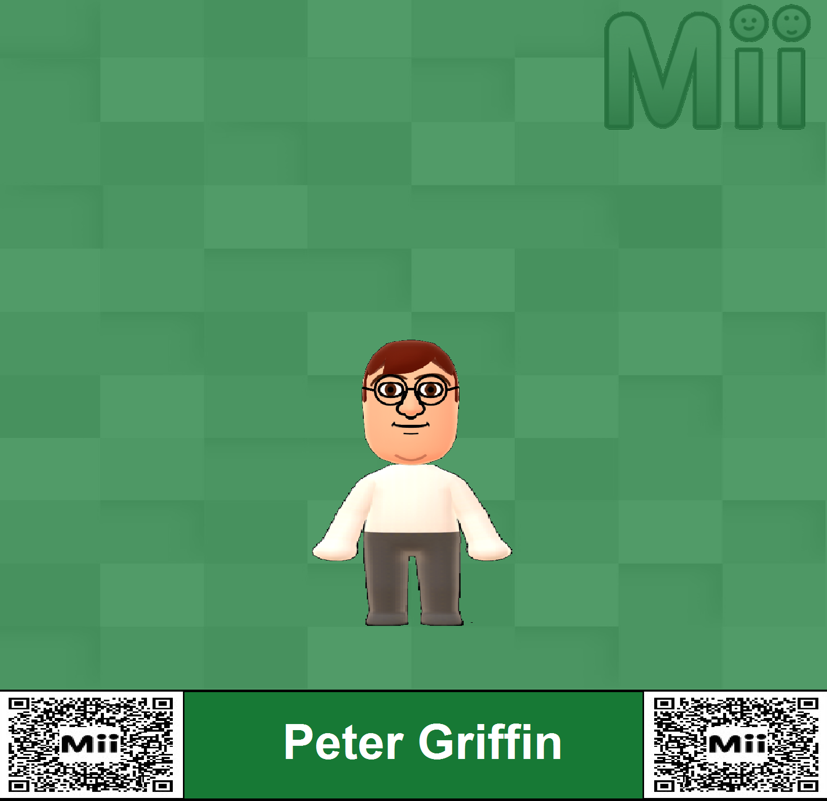 Peter Griffin (Mii Character) by Hazlamglorius on DeviantArt