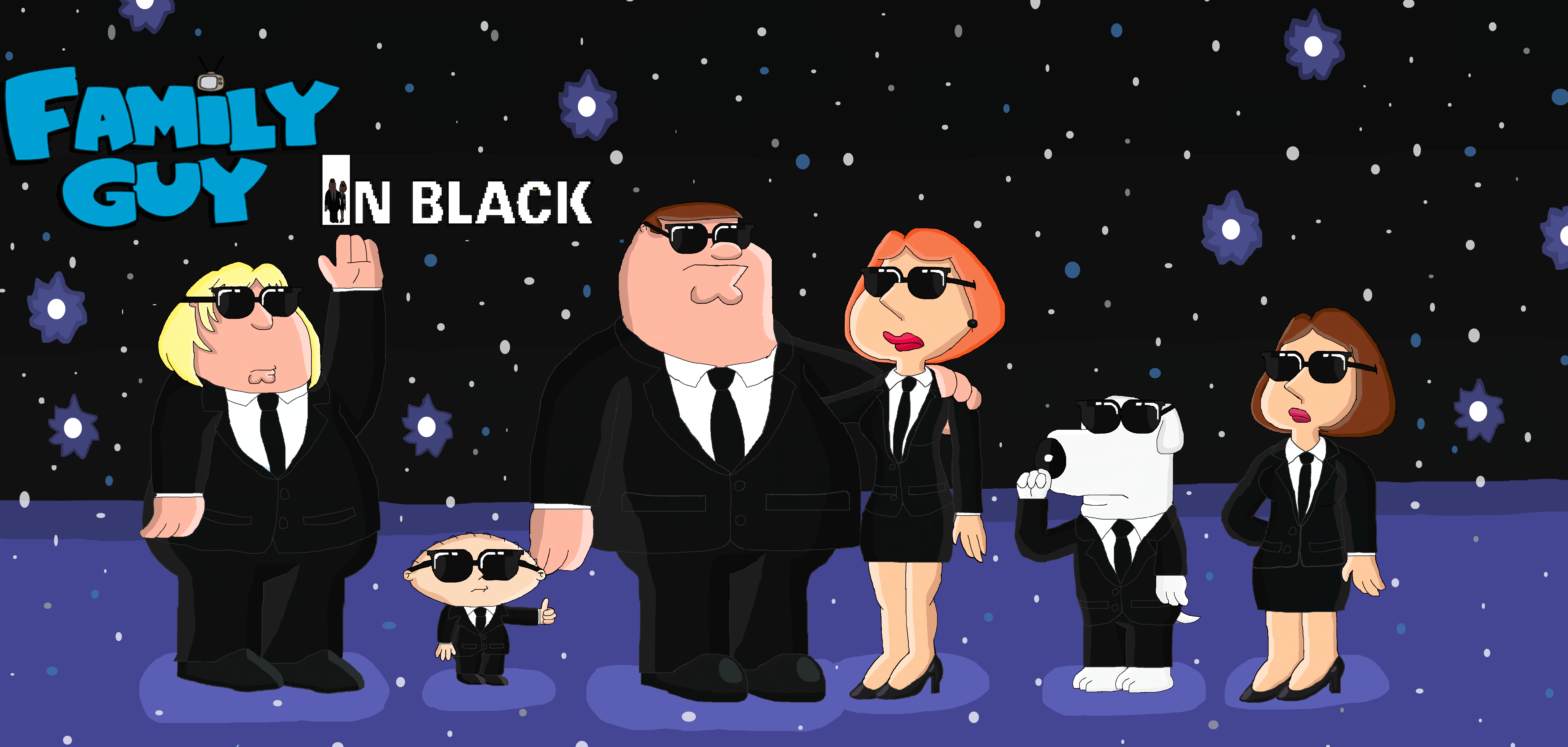 Family Guy In Black By Hazlamglorius On Deviantart Family Guy In Black By Hazlamglorius On Deviantart