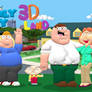 Family Guy in 3D Land