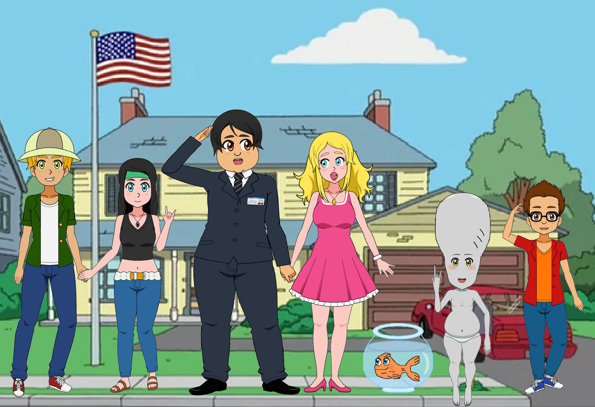 American Dad (Kisekae Version) by Hazlamglorius on DeviantArt