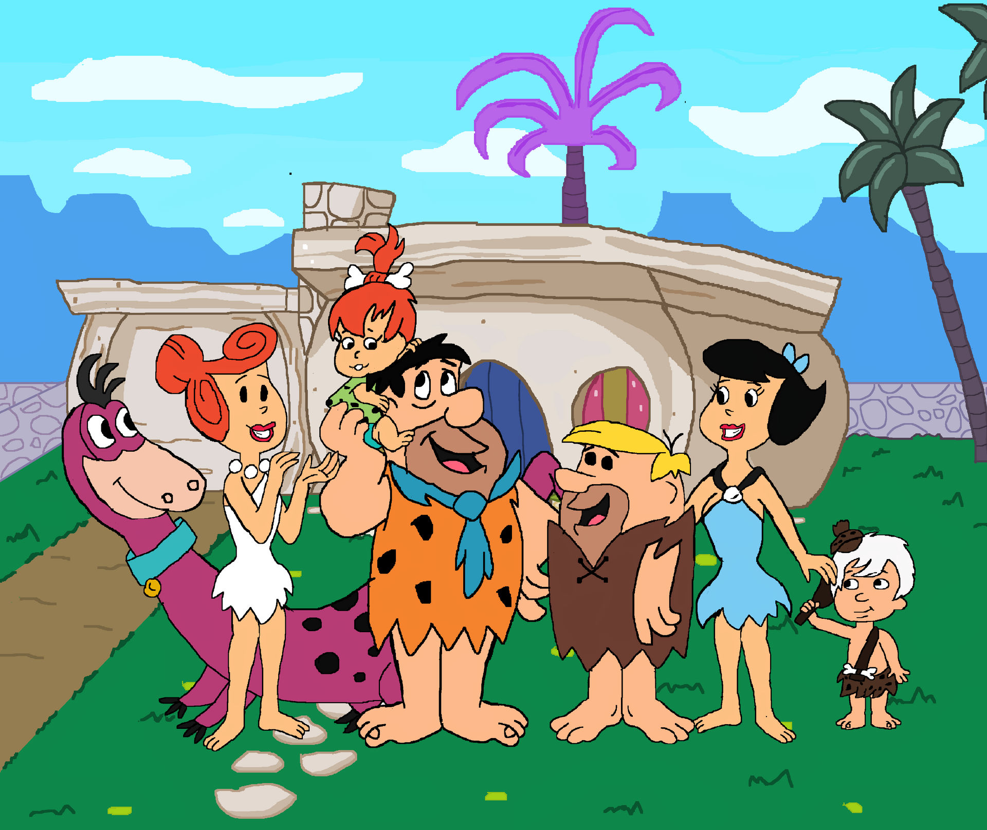 Meet The Flintstones By Hazlamglorius On DeviantArt meet-the-flintstones-by-hazlamglorius-on-deviantart