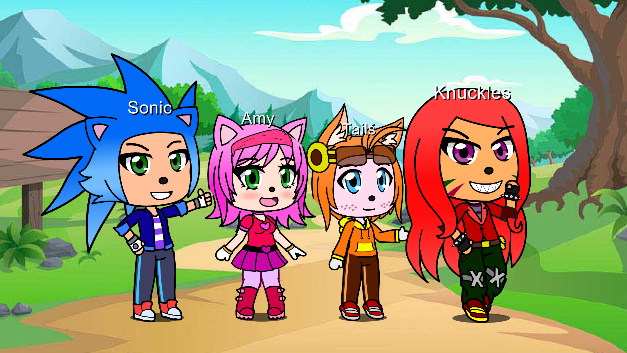 Team Sonic Goes Gacha! by Hazlamglorius on DeviantArt