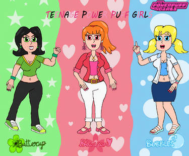 Teenage Power Puff Girls