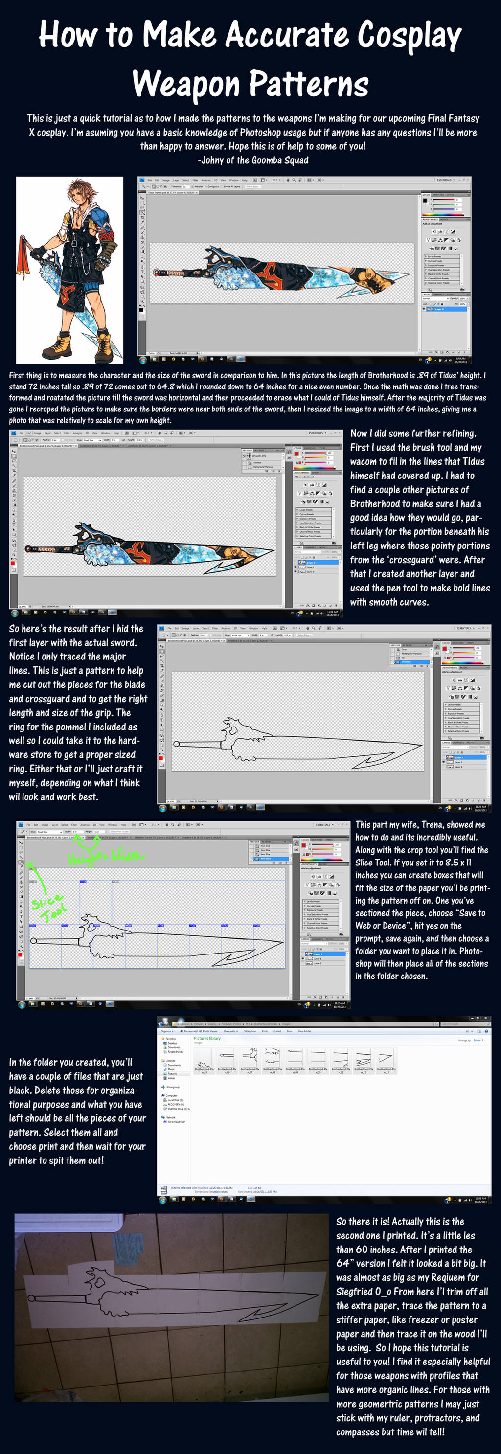 Scale Cosplay Weapon Tutorial by Goomba-Squad
