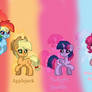 The Mane 6 Made In Pony Town (2021 REMAKE)