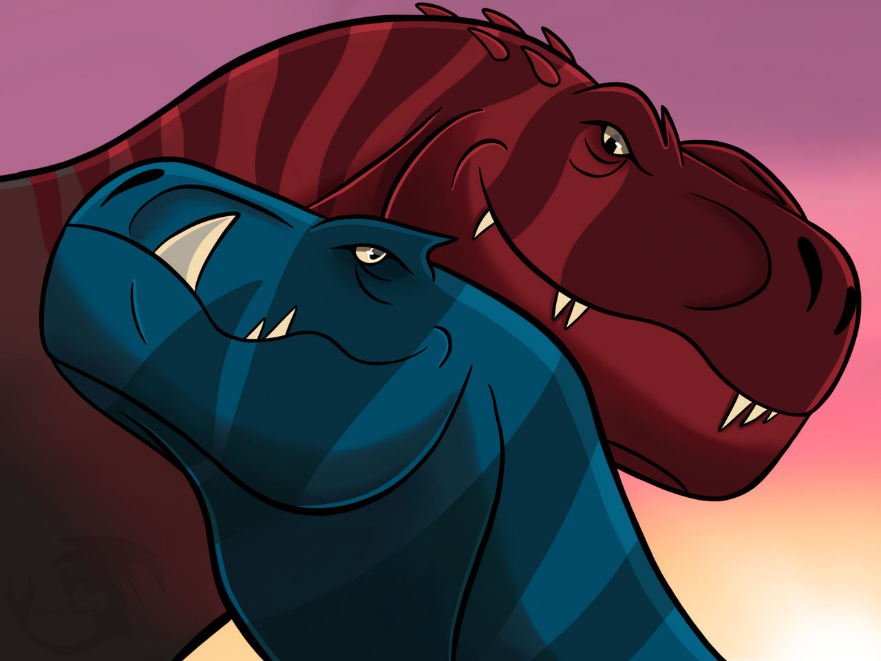 Primal Fang X Red by EerieMurmur on DeviantArt