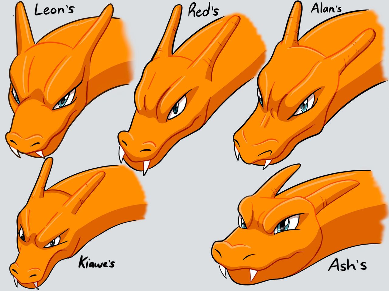 (fan art) charizard in inafune style by https: Images... Pokemon Anime Charizardsss by Eerie-Murmur on DeviantArt