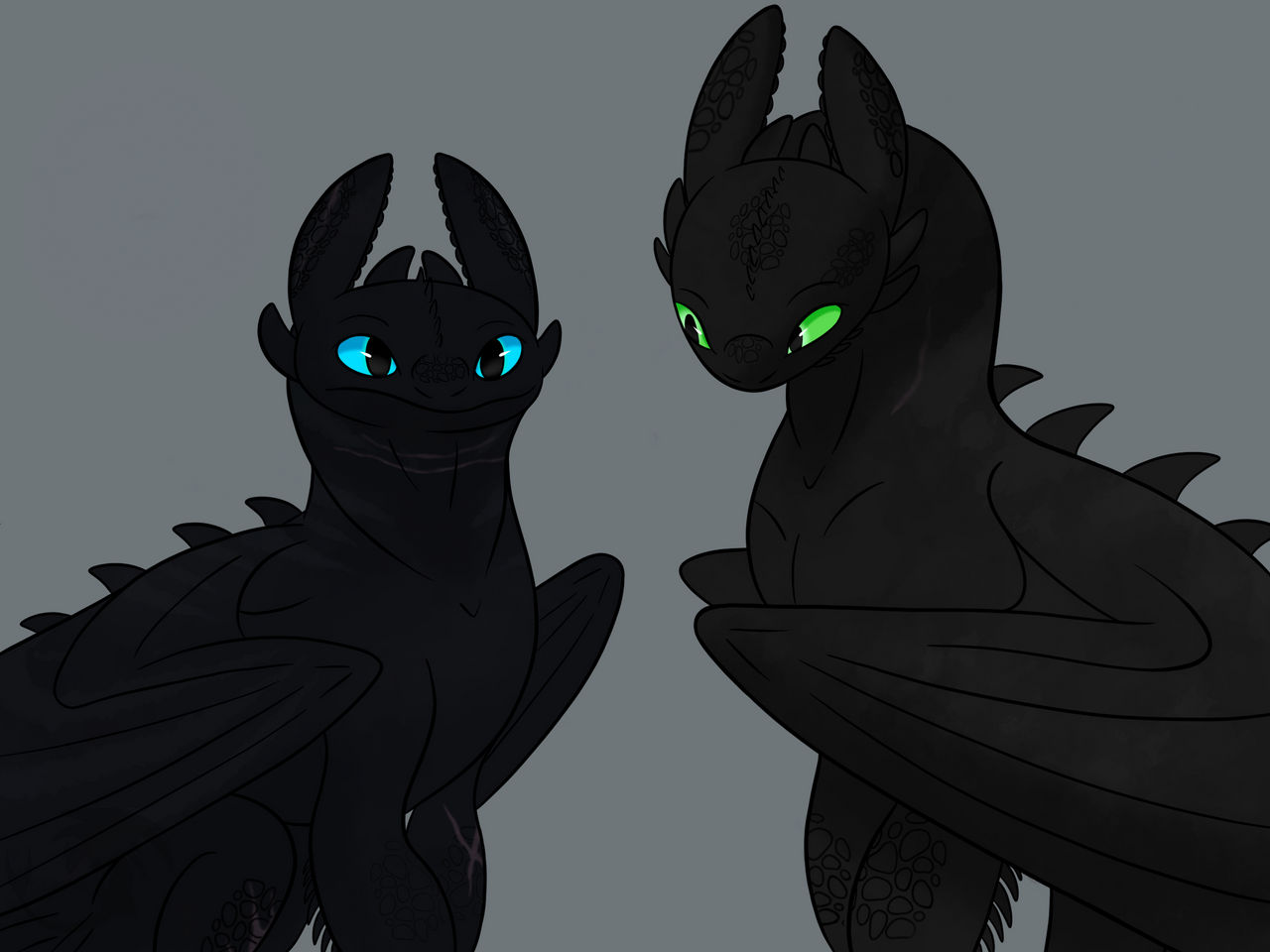 Soundless And Toothless By Eerie Murmur On DeviantArt soundless-and-toothless-by-eerie-murmur-on-deviantart